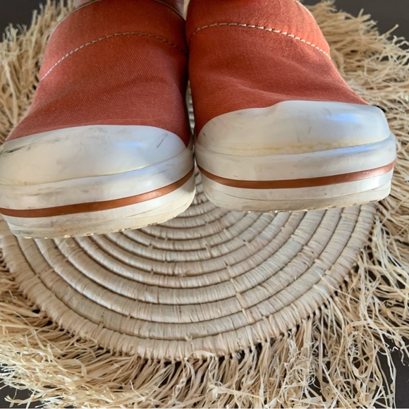 DANSKO Volley Canvas Vegan Clogs Orange 37 - Picture 5 of 14